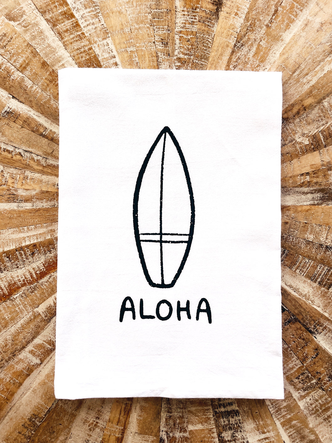 Tropical Tea Towel- SURF