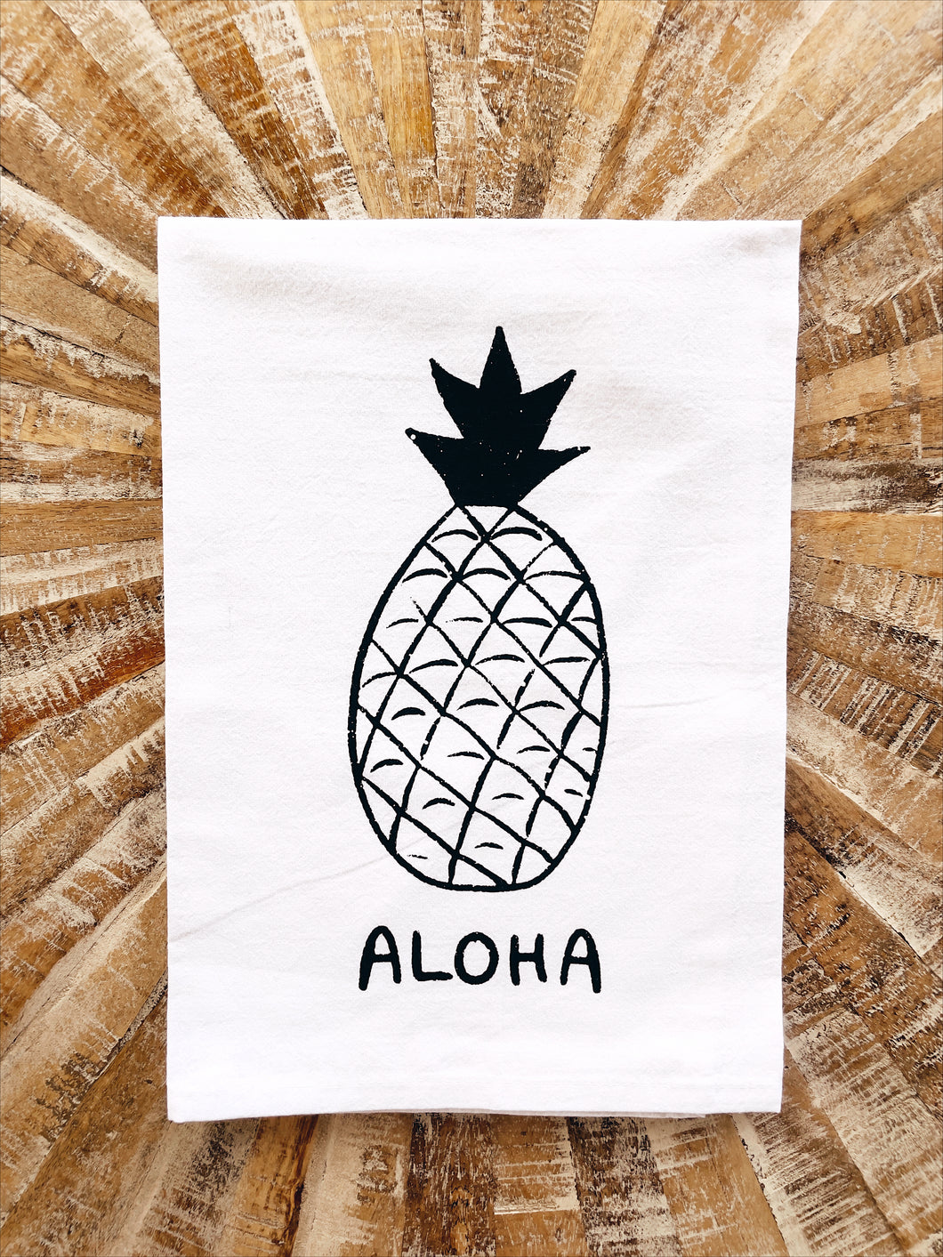 Tropical Tea Towels- PINEAPPLE