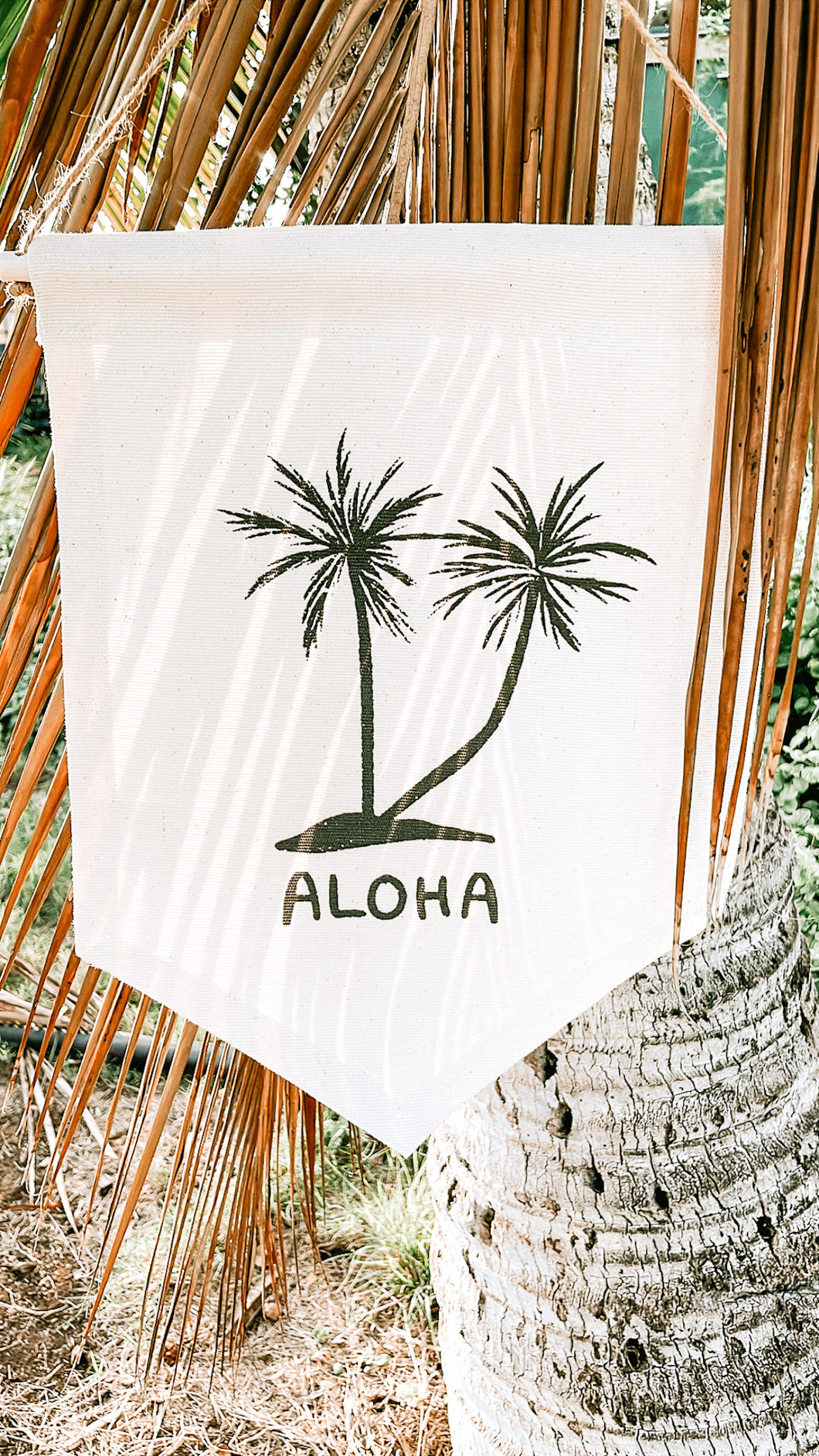 PALM TREE- Wall Banner